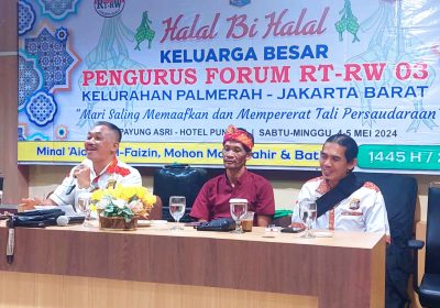 Halal Bihalal Keluarga Besar Pengurus Forum RT/RW03 di Puncak Bogor