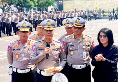 Kakorlantas Lepas 2.446 Personel dan 310 Kendaraan Amankan World Water Forum ke-10 di Bali