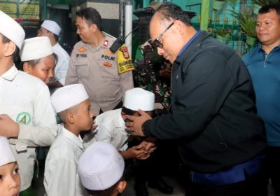 Kapolres Metro Jakut Silaturahmi di Pesantren Ilmu Quran di Tanjung Priok