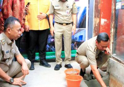 Baznas Basis Jaksel Gelar Program bedah Rumah Pertama di Kelurahan Gansel