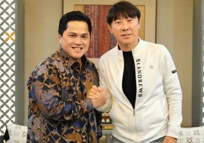 Erick Thohir Resmi Perpanjang Kontrak Shin Tae-yong