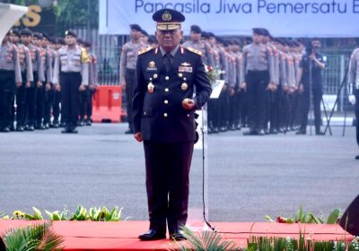 Kapolda Metro Jaya Pimpin Upacara Hari Lahir Pancasila