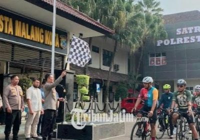 Polresta Malang Kota Kirim 20 Atlet Berlaga di Tour de Panderman
