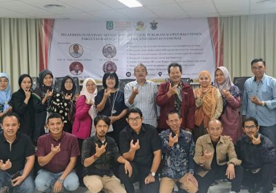 FBS Unas Fasilitasi Pelatihan Publikasi Jurnal Scopus