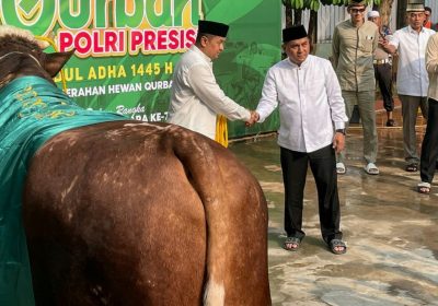 Rayakan Idul Adha Polda Metro Gelar Sholat dan Salurkan 192 Hewan Kurban
