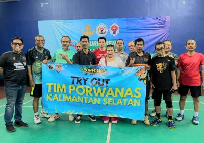 Tim Bulutangkis SIWO Jaya Imbang Hadapi SIWO Kalimantan Selatan
