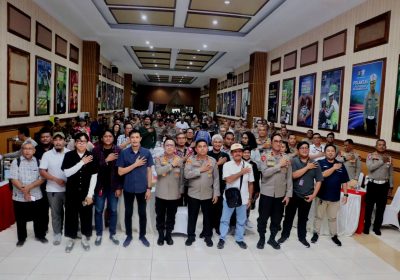 Gelar Silaturahmi dengan Wartawan, Kapolda: Silahkan Beri Masukan dan Kritik