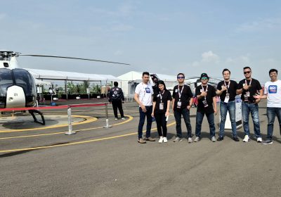 BRI Gatot Subroto Hadir di Pameran Heli Expo Asia di Cengkareng