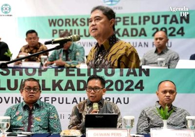 Dewan Pers Gelar Workshop Peliputan Pemilu/Pilkada 2024 di Batam