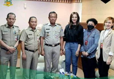 TV Anchor dan Tim Ira Koesno Communication Diterima Wali Kota Jaksel