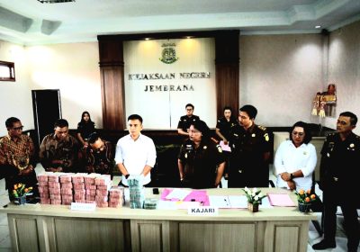 Kasus Korupsi Terpidana Gede Winasa Bayar Denda dan Uang Pengganti Rp3,8 Miliar 
