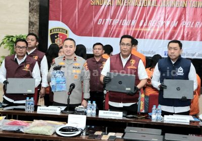 Polri Bongkar Sindikat Judi Online dan Pornografi Jaringan Taiwan