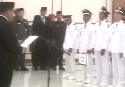 Pj Bupati Bangka Kukukan Perpanjangan Masa Jabatan Kades dan BPD