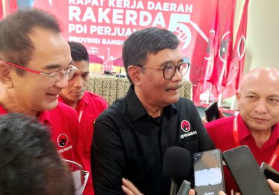 Jarot Saiful Hidayat Buka Rakerda ke-5 DPD PDIP Babel