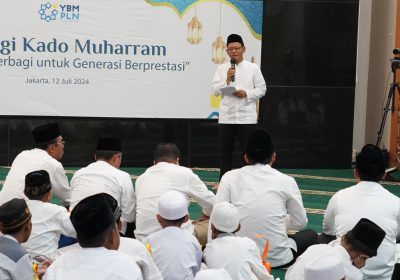 PLN UID Jakarta Raya Bagikan Kado untuk 400 Anak Yatim Dhuafa