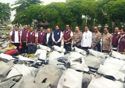 Bareskrim Polri Bongkar Kasus Penggelapan Motor Jaringan Internasional