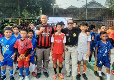 Sambut HUT RI, 79 RW03 Palmerah Menggelar Kompetisi Futsal