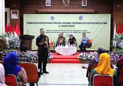Eks Napiter Ken Setiawan Jadi Pembicara Diskusi Kewaspadaan Dini Kesbangpol Jakbar