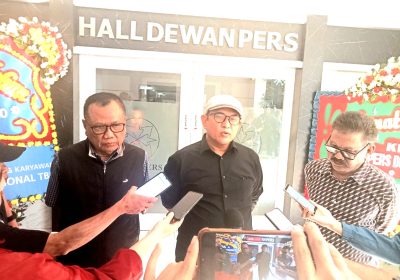 Zulmansyah Sekedang Resmi Ditunjuk Plt Ketua Umum PWI Pusat
