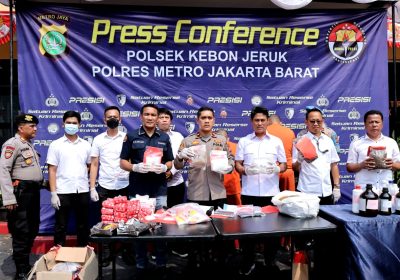 Dua Residivis Narkoba Dibekuk 6,6 Kg Sabu dan Tembakau Sinte Diamankan