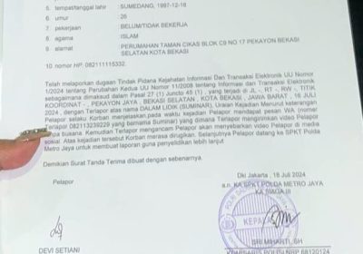 Diancam Sebar Video Private Miliknya Wanita Asal Bekasi Lapor ke SPKT Polda Metro