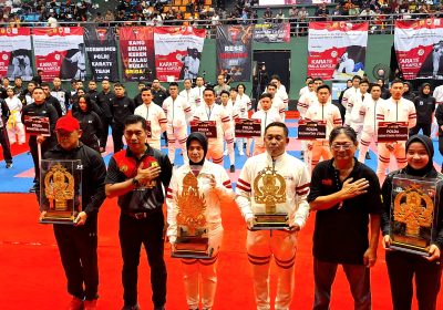 Polda Metro Raih Juara Umum Kerjurnas Karate Kapolri Cup 2024