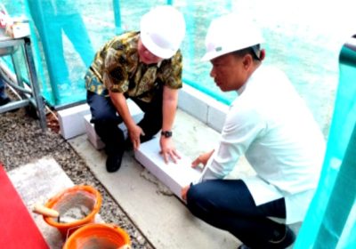 Wali Kota Jaksel Groundbreaking Rehab Total Kantor Kecamatan Kebayoran Baru