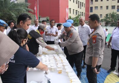 119 Personel di Polres Jakarta Barat Mendadak Dites Urine