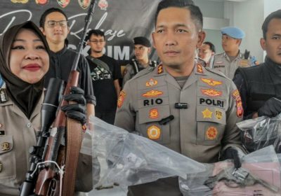 Polres Bogor Tangkap Pelaku Penembakan dan Kepemilikan Senjata Api Ilegal dan Rakitan
