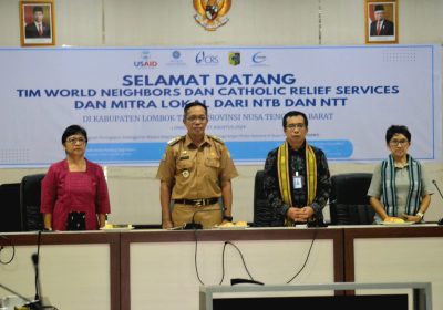Pemda Lotim dan LPSDM Terima Kunjungan Pembelajaran Tim WN dan CRS Terkait Program Incident