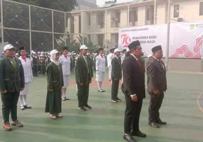 Sekolah Bakti Mulya 400 Jakarta Gelar Upacara Peringati HUT RI ke 79