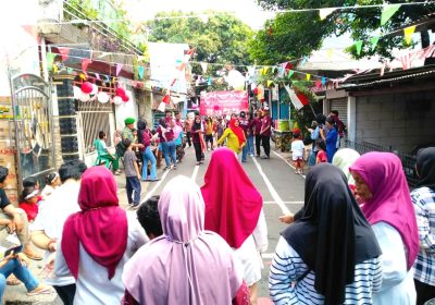 Warga RT006 Jatinegara Menggelar Lomba HUT RI ke-79