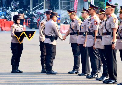 Kapolda Pimpin Sertijab Karo SDM, Dirbinmas, Dirintelkam dan Kapolres Tangsel