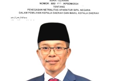 Pj Bupati Lombok Timur Keluarkan Surat Edaran Netralitas ASN di Pilkada 2024