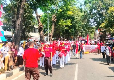 Karnaval HUT RI ke-79 di Jatinegara Meriah