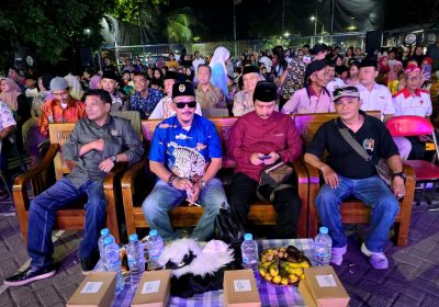 Tumpah Ruah Warga RW03 Gelar Malam Puncak HUT RI Ke-79 Pertunjukan Kreatifitas Seni dan Budaya