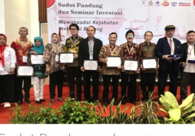 HUT ke-9 Media Sudut Pandang dan Gelar Seminar Hukum Kejahatan Investasi Bodong