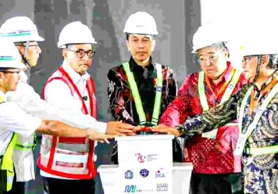 Pembangunan MRT Lin Timur-Barat Fase I Tahap I Dimulai