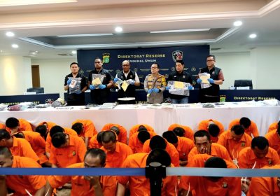 Polda Metro Ungkap 276 Kasus Selama Operasi Sikat Jaya 2024
