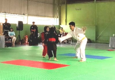 IPSI Kecamatan Limo Gelar Tryout Pencak Silat