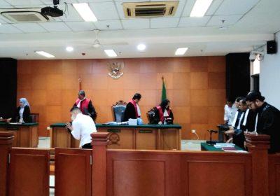 Yudha Arfandi Bacakan Nota Pembelaannya