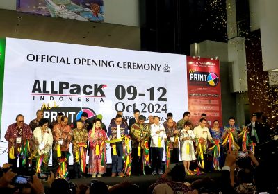 Perusahaan dari 30 Negara Ikut Pameran ALL Pack dan ALLPrint Indonesia 2024
