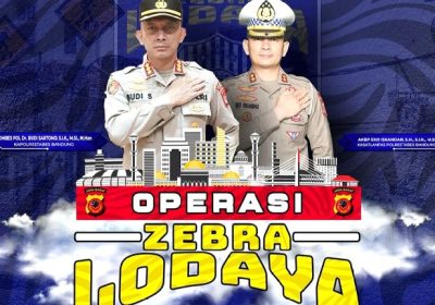 Satlantas Polrestabes Bandung Gelar Operasi Zebra Lodaya 2024, Mulai Hari Ini