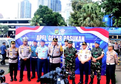 Apel Pasukan Operasi Zebra Jaya Wakapolda Tekankan Sikap Simpatik