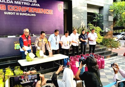 Subdit 3 Sumdaling Ditreskrimsus PMJ Ungkap Dua Lokasi LPG Oplosan