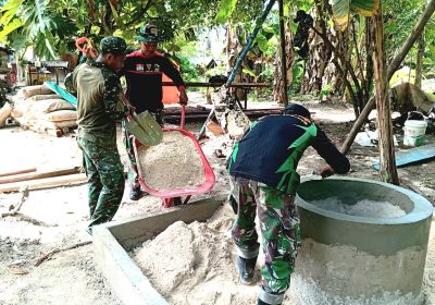 Satgas TMMD Ke-122 Kodim 1805/Raja Ampat Menembus Bumi