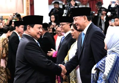 Sjafrie Sjamsoeddin Dilantik Menteri Pertahanan RI Periode 2024-2029