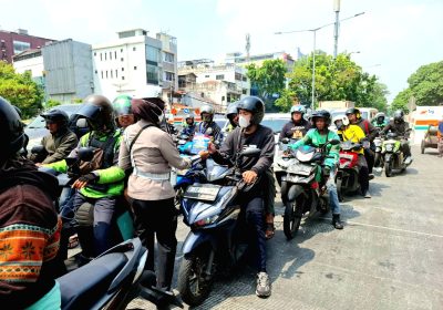 Sosialisasi Operasi Zebra Jaya 2024 ke Pengguna Jalan di Wilayah Jakarta Pusat
