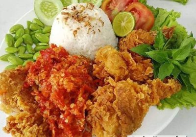 Ayam Geprek Sambal Bawang
