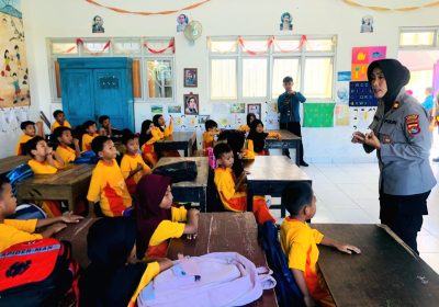Kapolsek Gangga Gelar Sosialisasi Tentang Bullying di Lingkungan Sekolah
